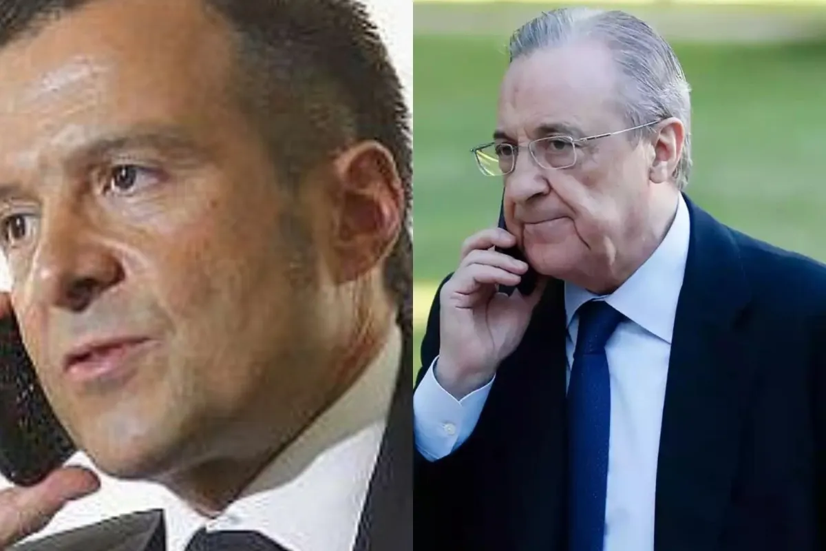 Jorge Mendes y Florentino Pérez