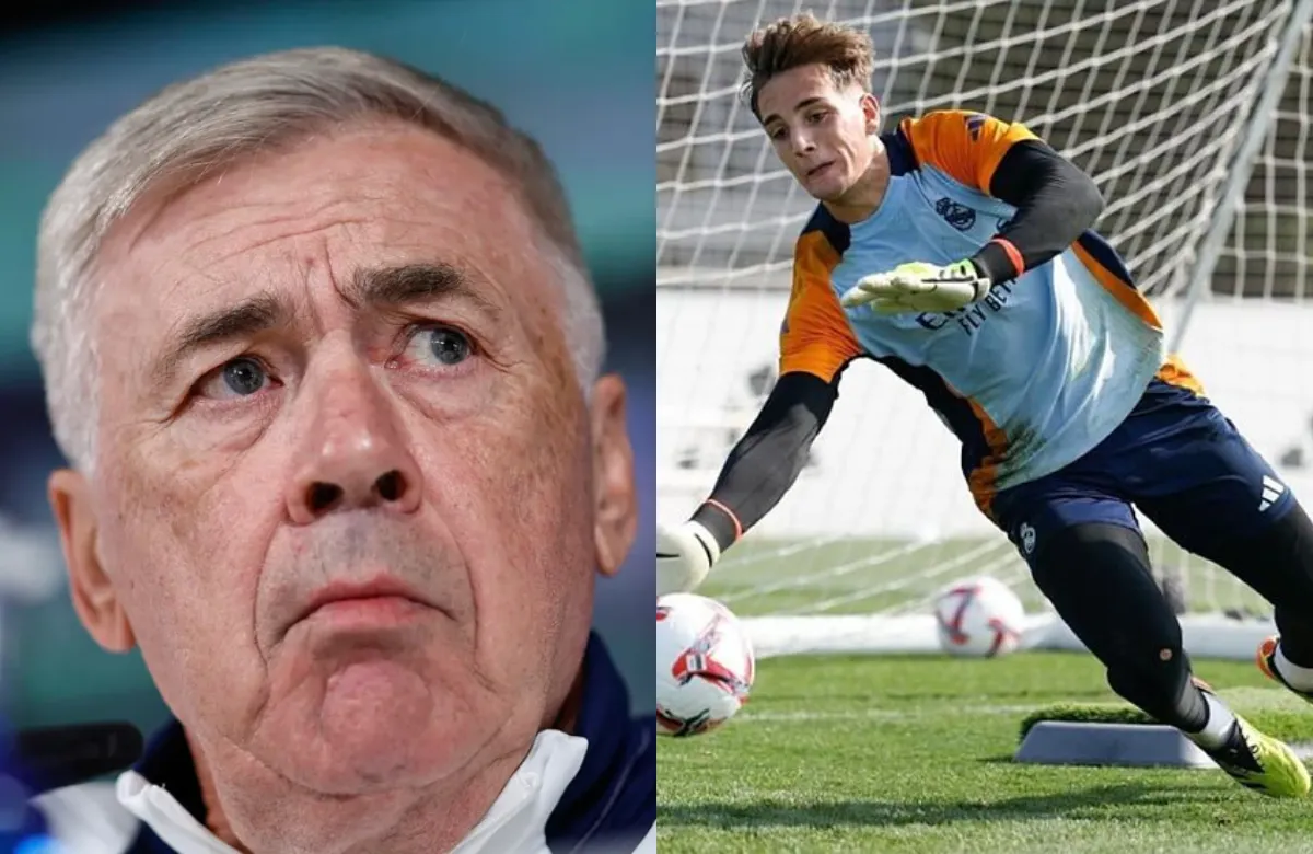 Ancelotti y Sergio Mestre