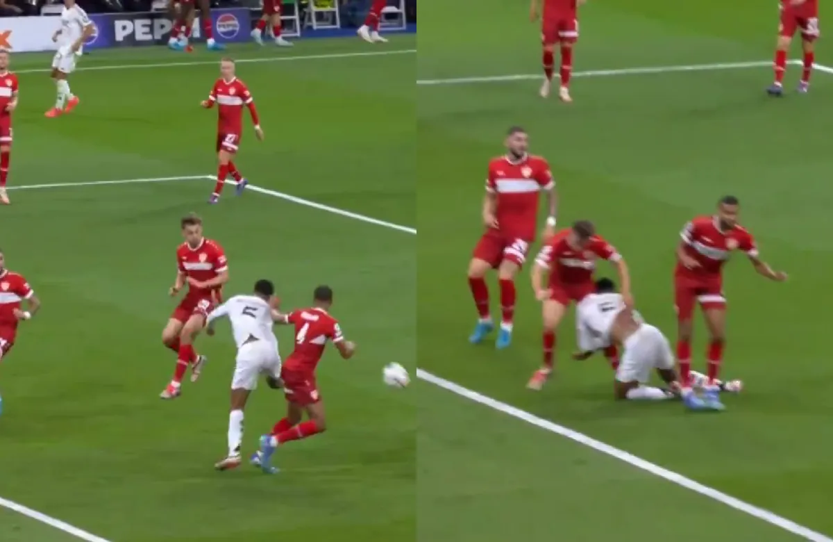 Penalti a Bellingham no pitado