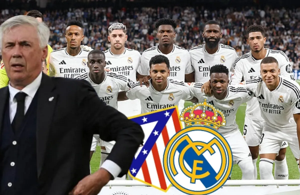 Ancelotti vuelve al sistema del año pasado tras la lesión de Mbappé.