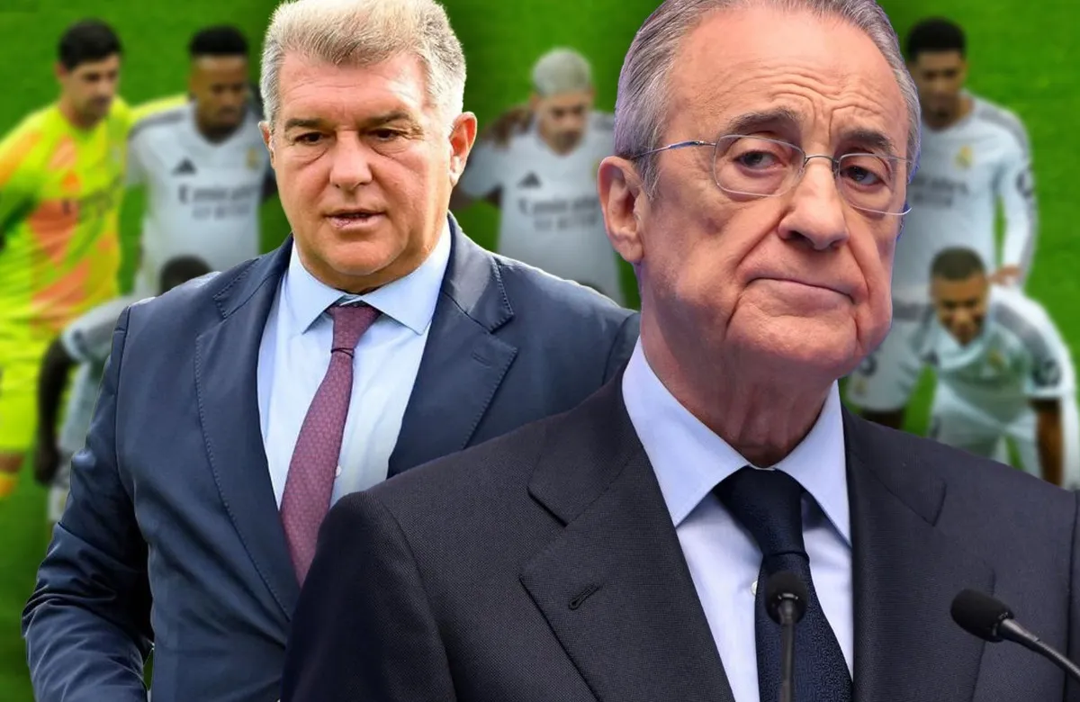 Laporta y Florentino Pérez