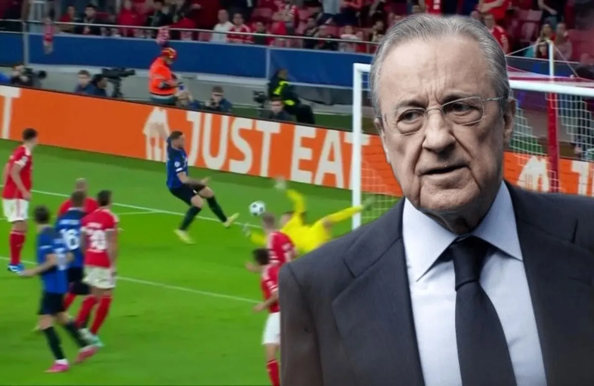 Partido del Benfica y Florentino