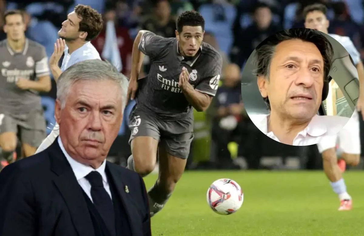 Bellingham, Ancelotti y José Félix Díaz