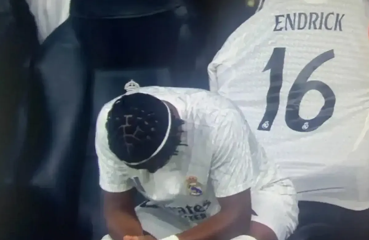 Endrick se ha convertido en un habitual del banquillo madridista
