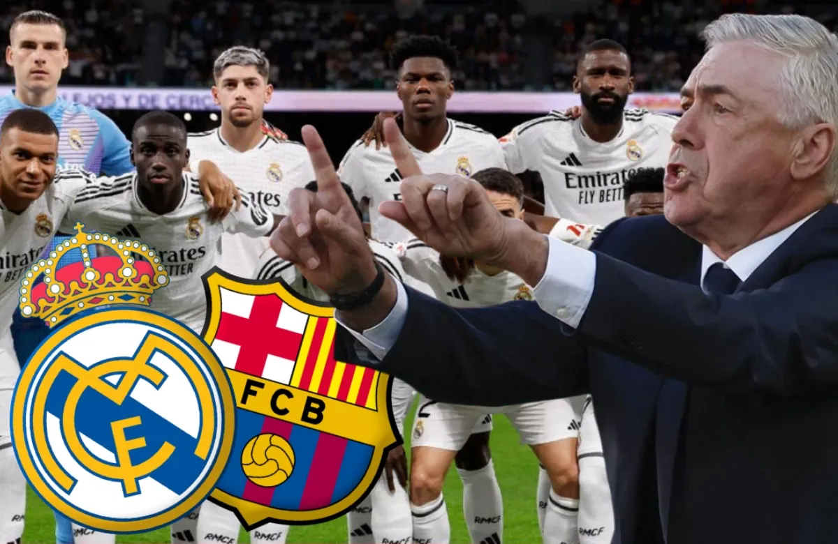 Ancelotti recompone al equipo tras las últimas bajas para jugar contra el Barça.