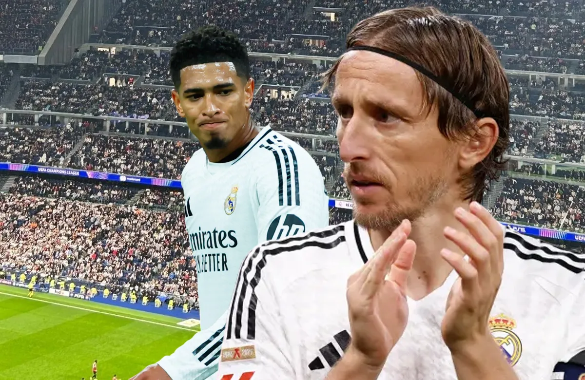 Jude Bellingham y Modric