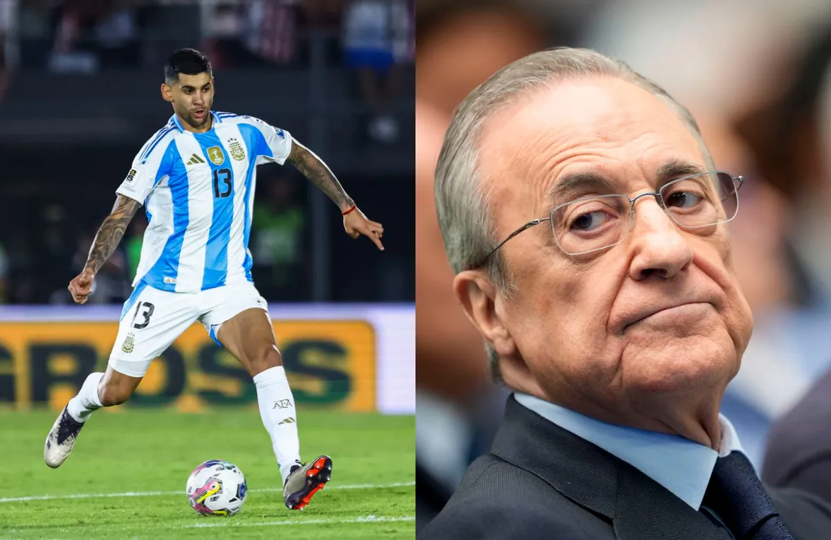 Cuti Romero y Florentino Pérez