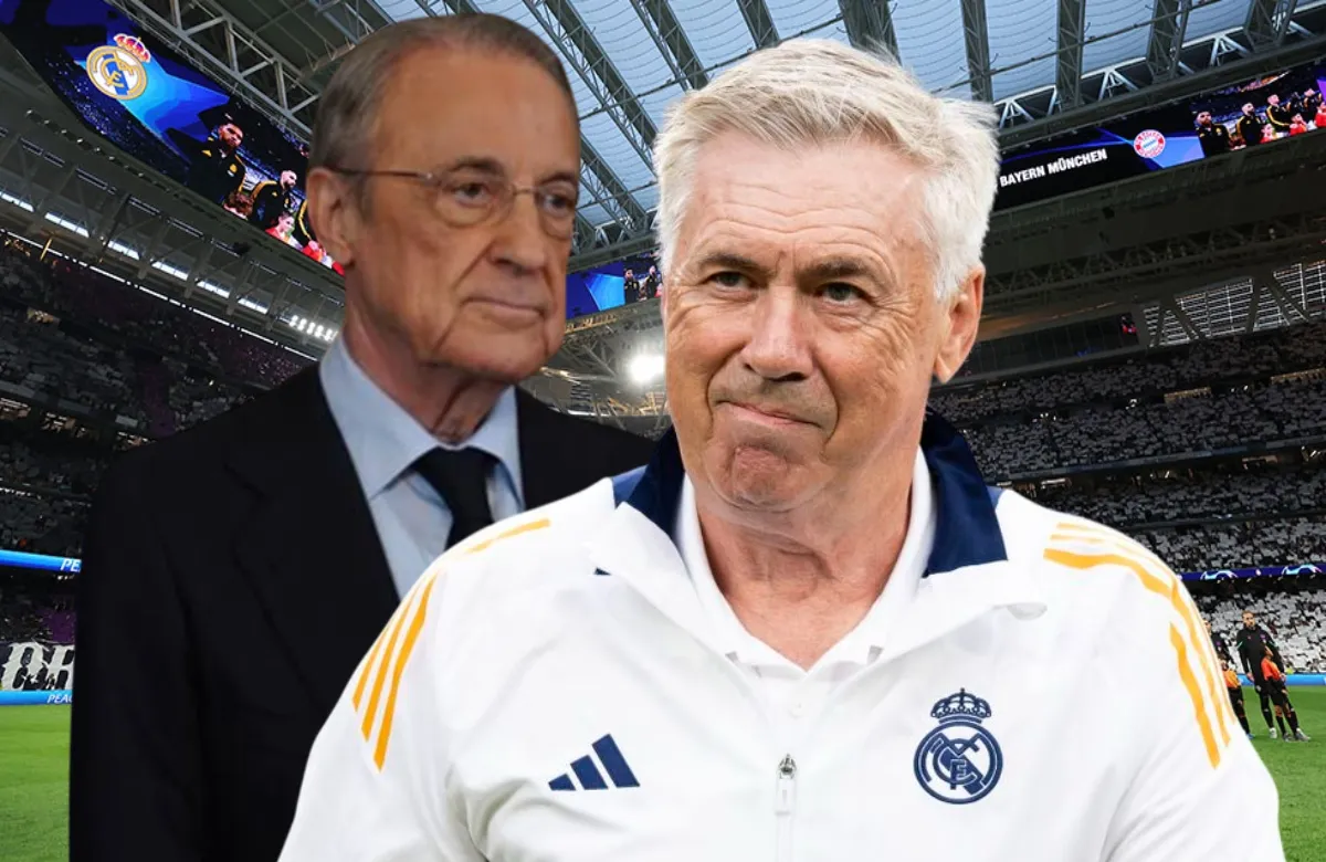 Florentino y Ancelotti