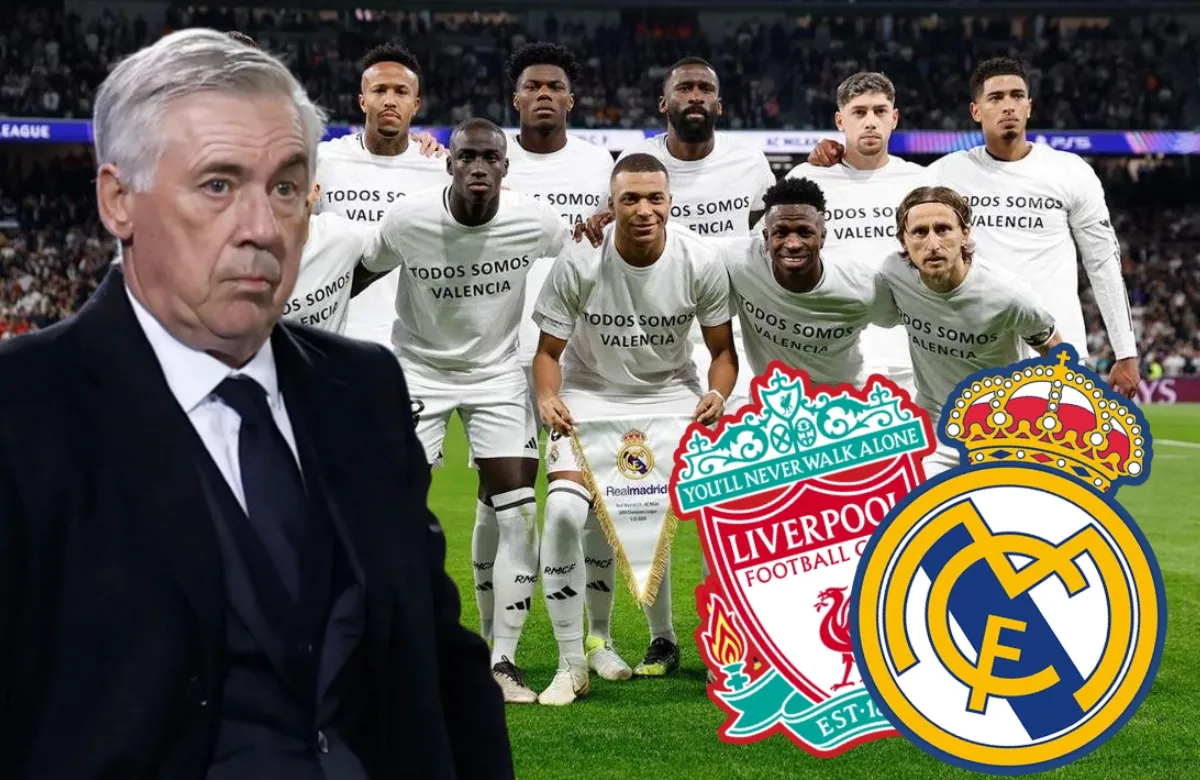 Ancelotti, a por todas contra el Liverpool.