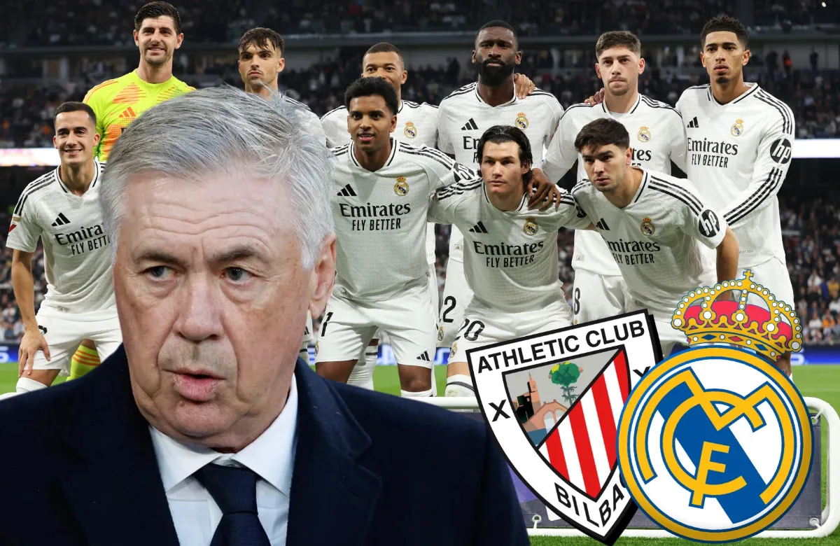 Ancelotti, a por todas para ganar en Bilbao.
