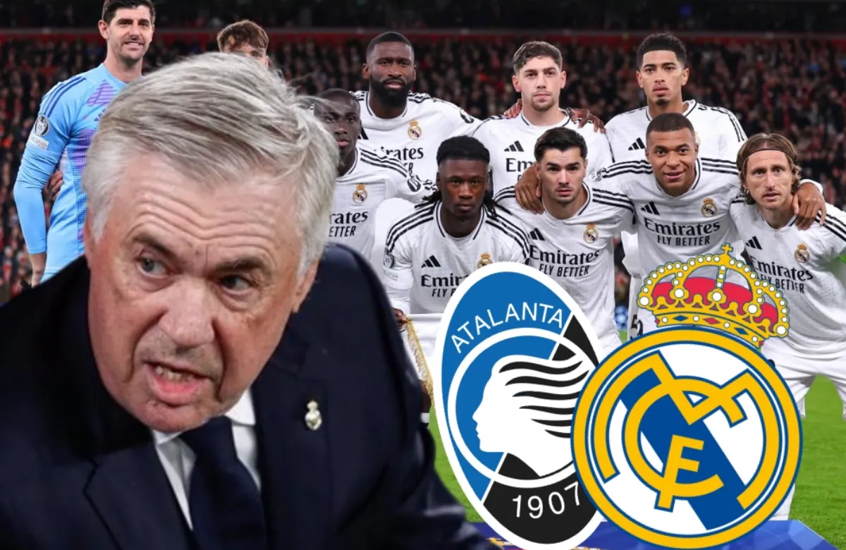 Ancelotti sale con todo para llevarse los tres puntos en Bérgamo frente a la Atalanta.