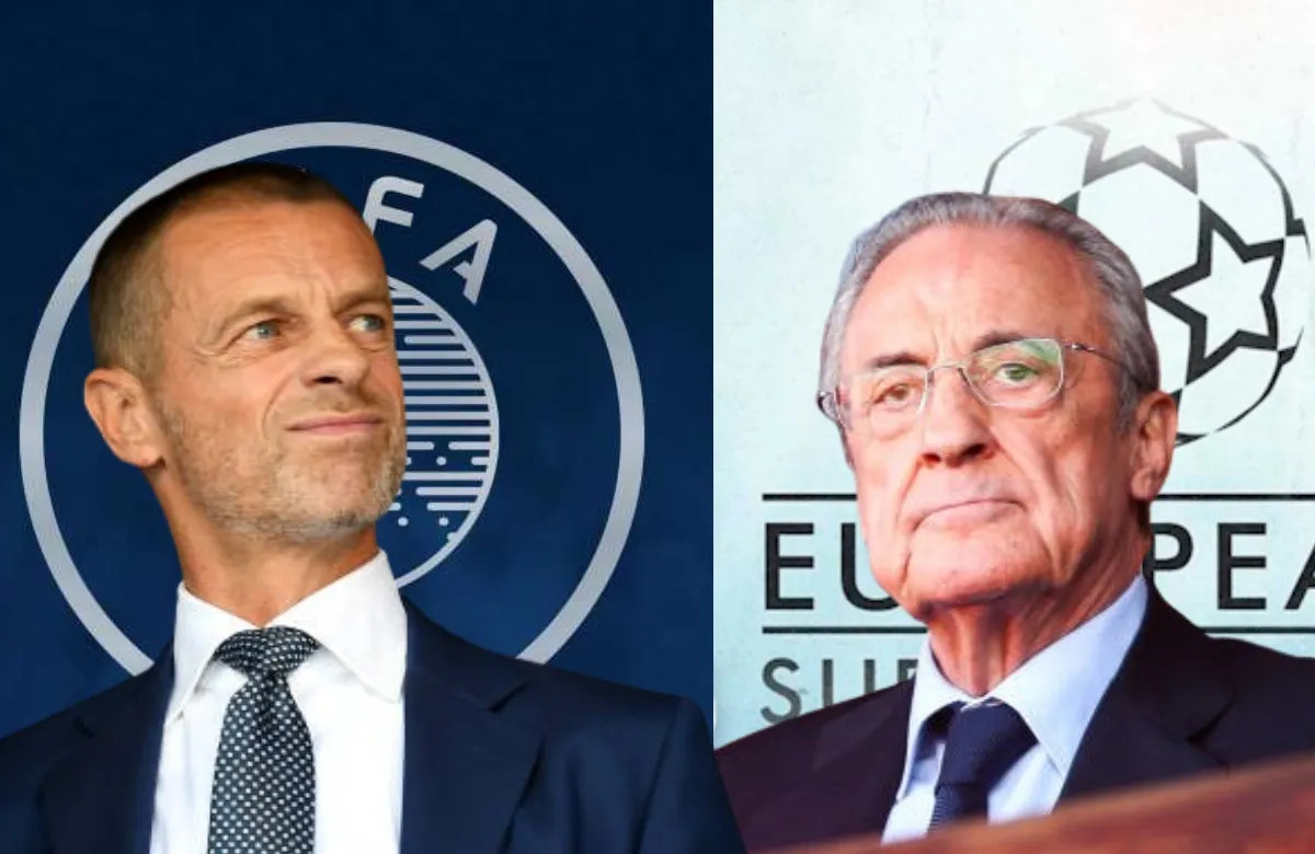 Ceferin vs. Florentino Pérez.