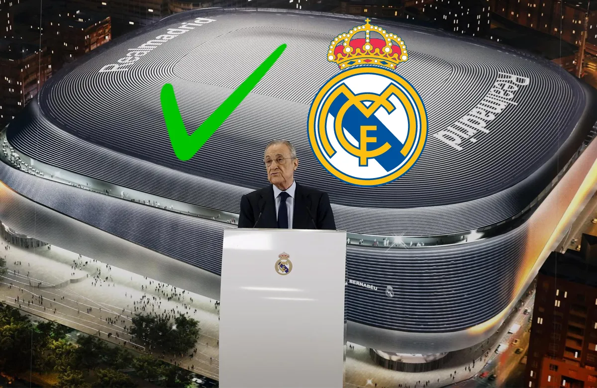 Florentino Pérez durante un discurso.