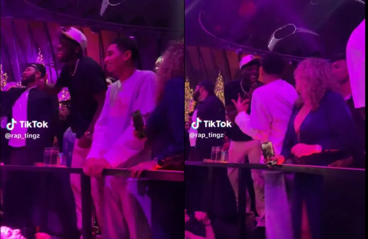 Alphonso Davies y Jude Bellingham de fiesta en Dubai.