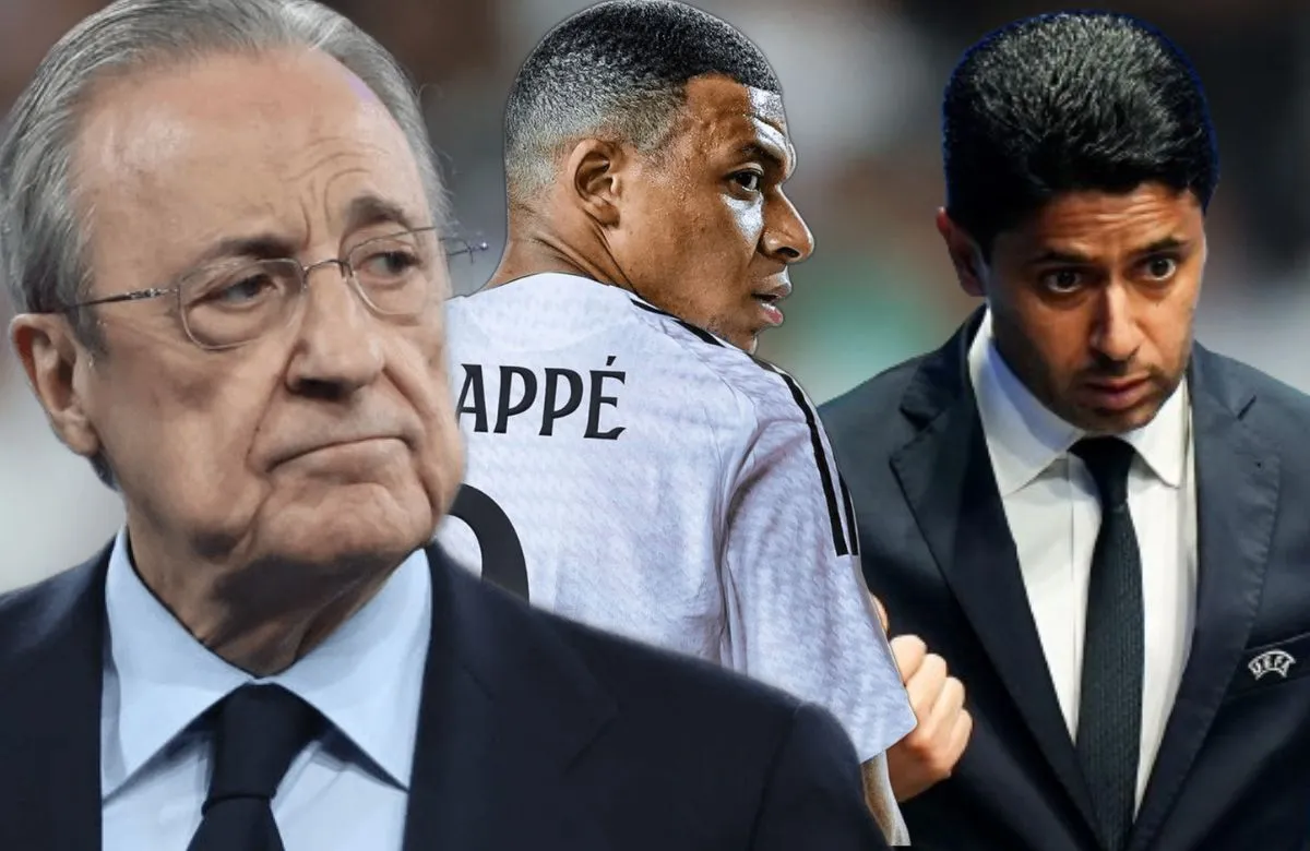 Nasser Al-Khelaïfi perdió la partida contra Florentino Pérez y Kylian Mbappé