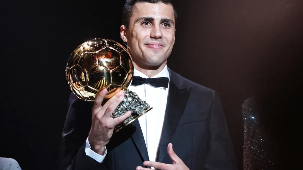 Rodri se hizo con el Balón de Oro de la edición del pasado año.