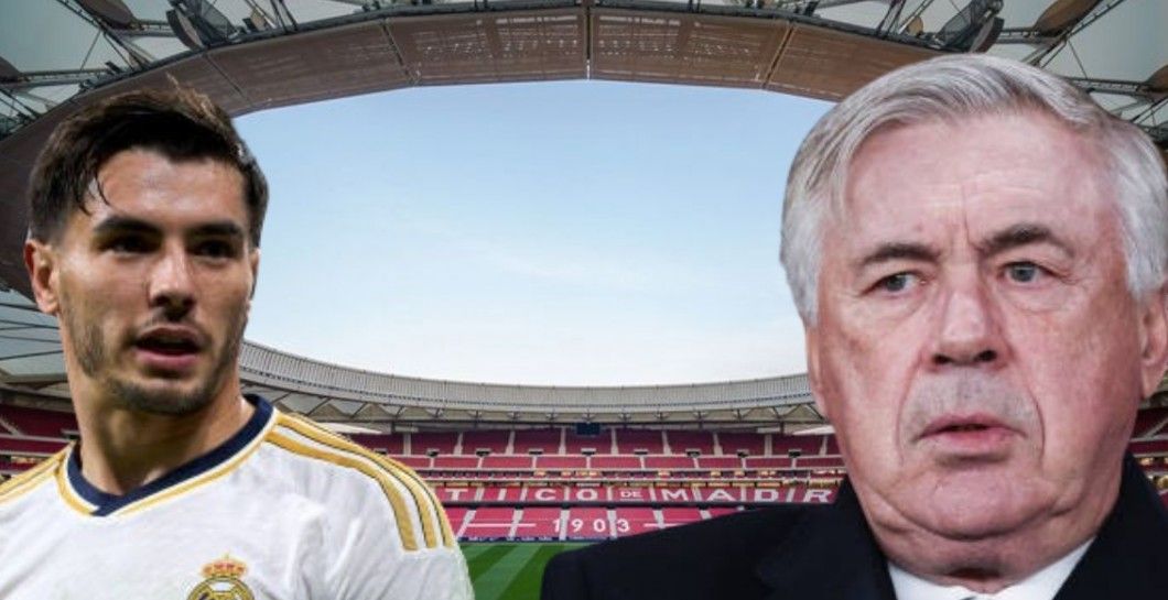 Brahim Díaz y Carlo Ancelotti