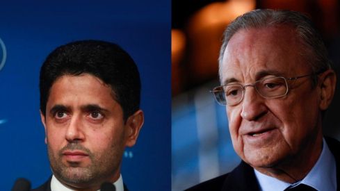 Nasser Al-Khelaïfi y Florentino Pérez