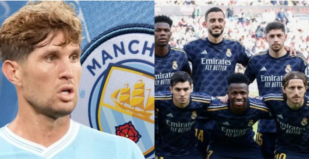 John Stones y once del Real Madrid