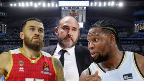 Mike James, Chus Mateo y Yabusele