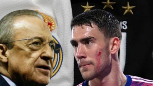 Vlahovic y Florentino