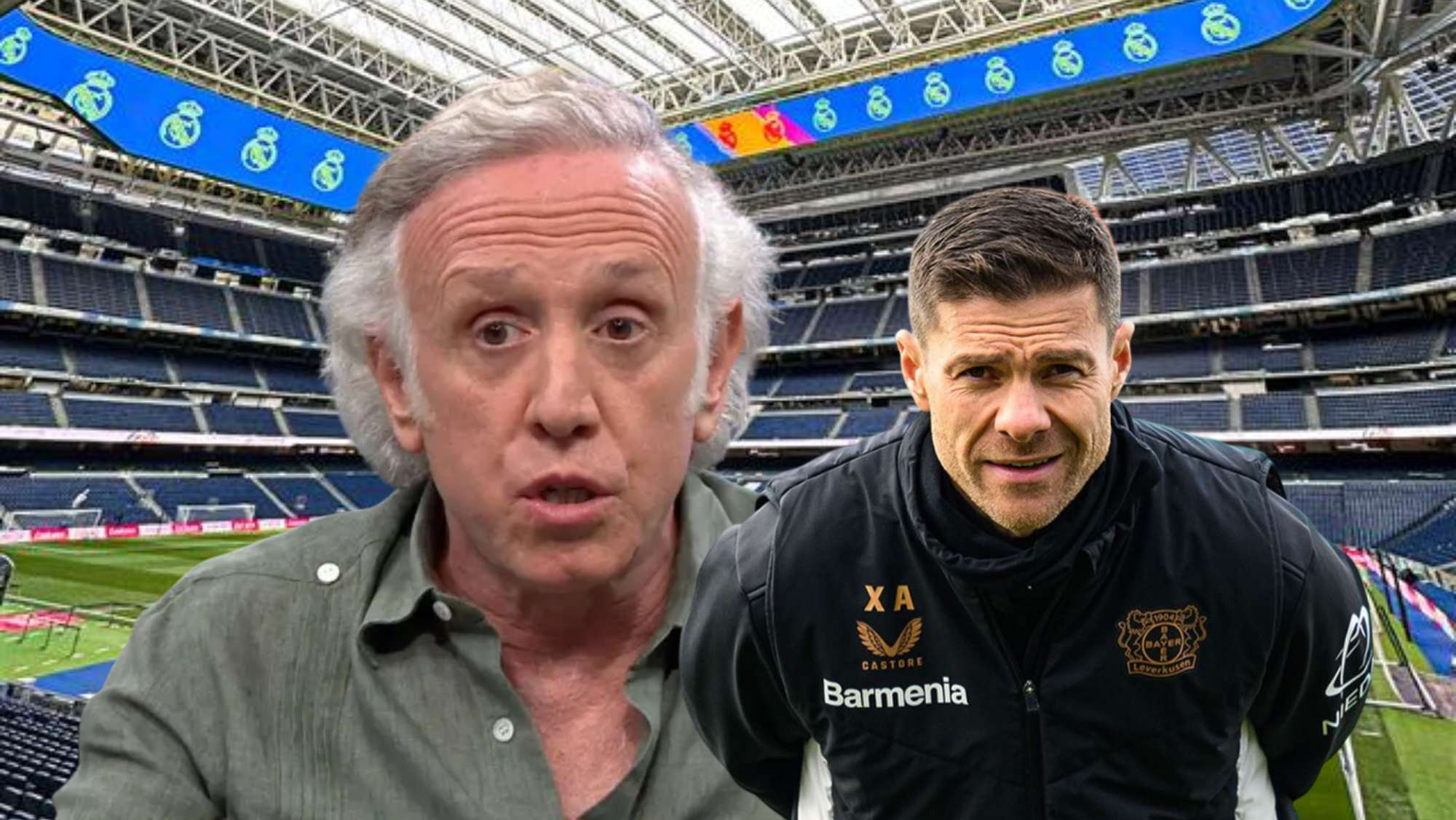 Eduardo Inda y Xabi Alonso