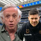 Eduardo Inda y Xabi Alonso