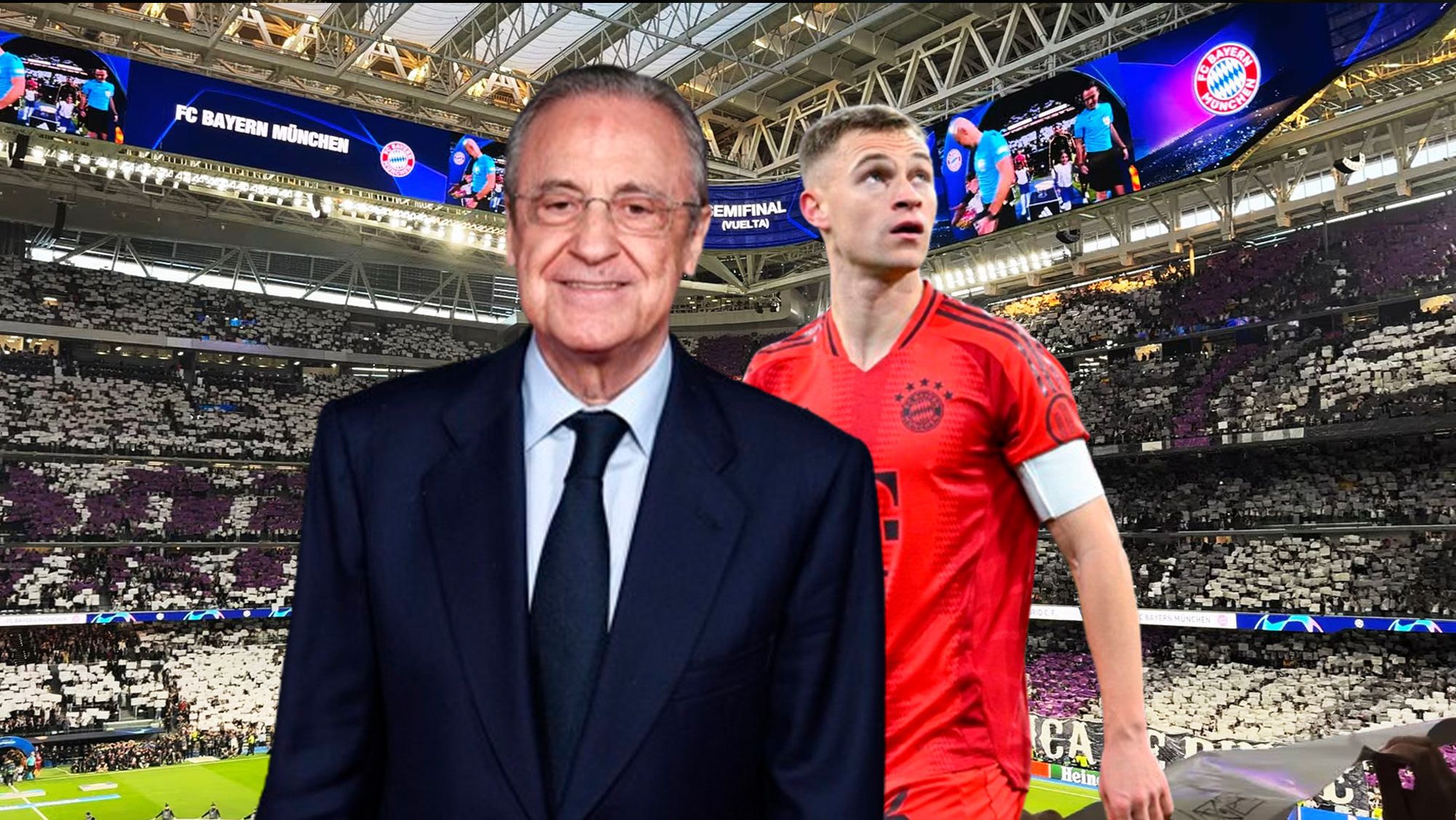 Kimmich y Florentino Pérez