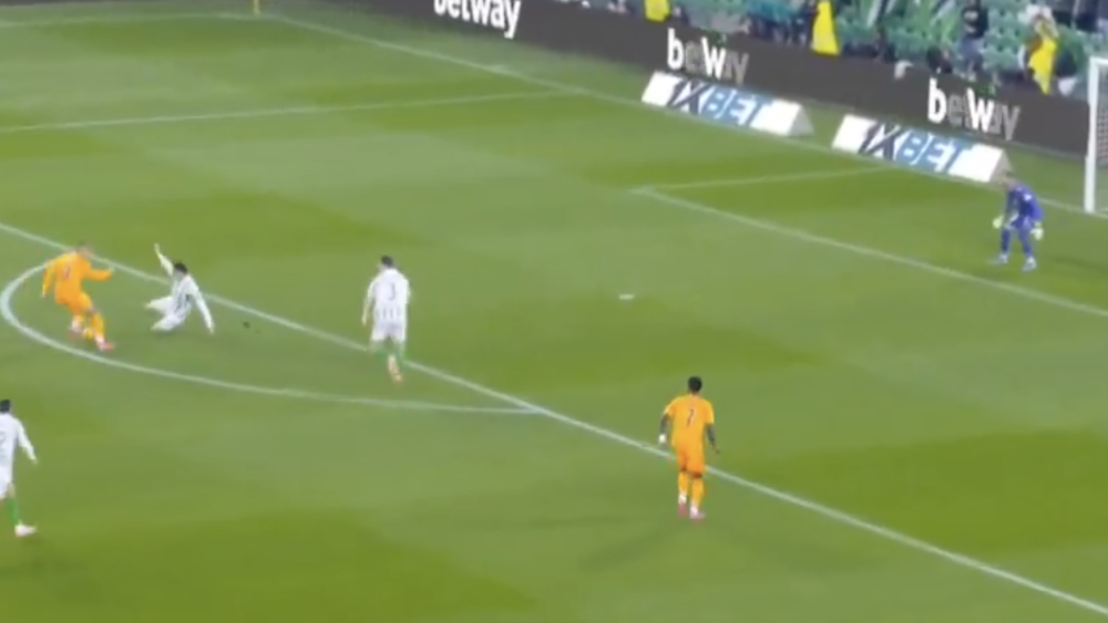 La jugada de Mbappé