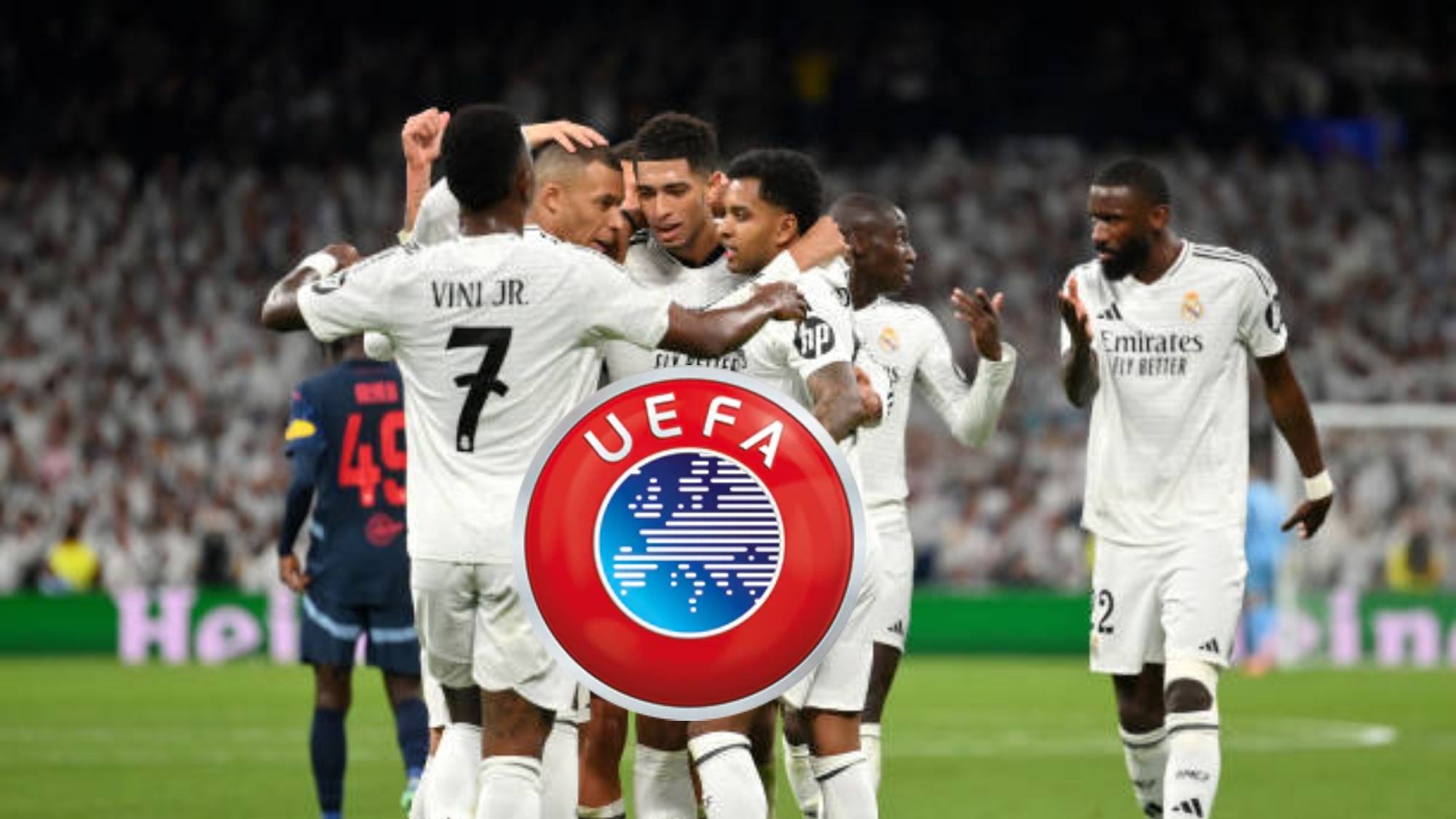 La UEFA ya anticipa los onces del Real Madrid vs. Atlético. 