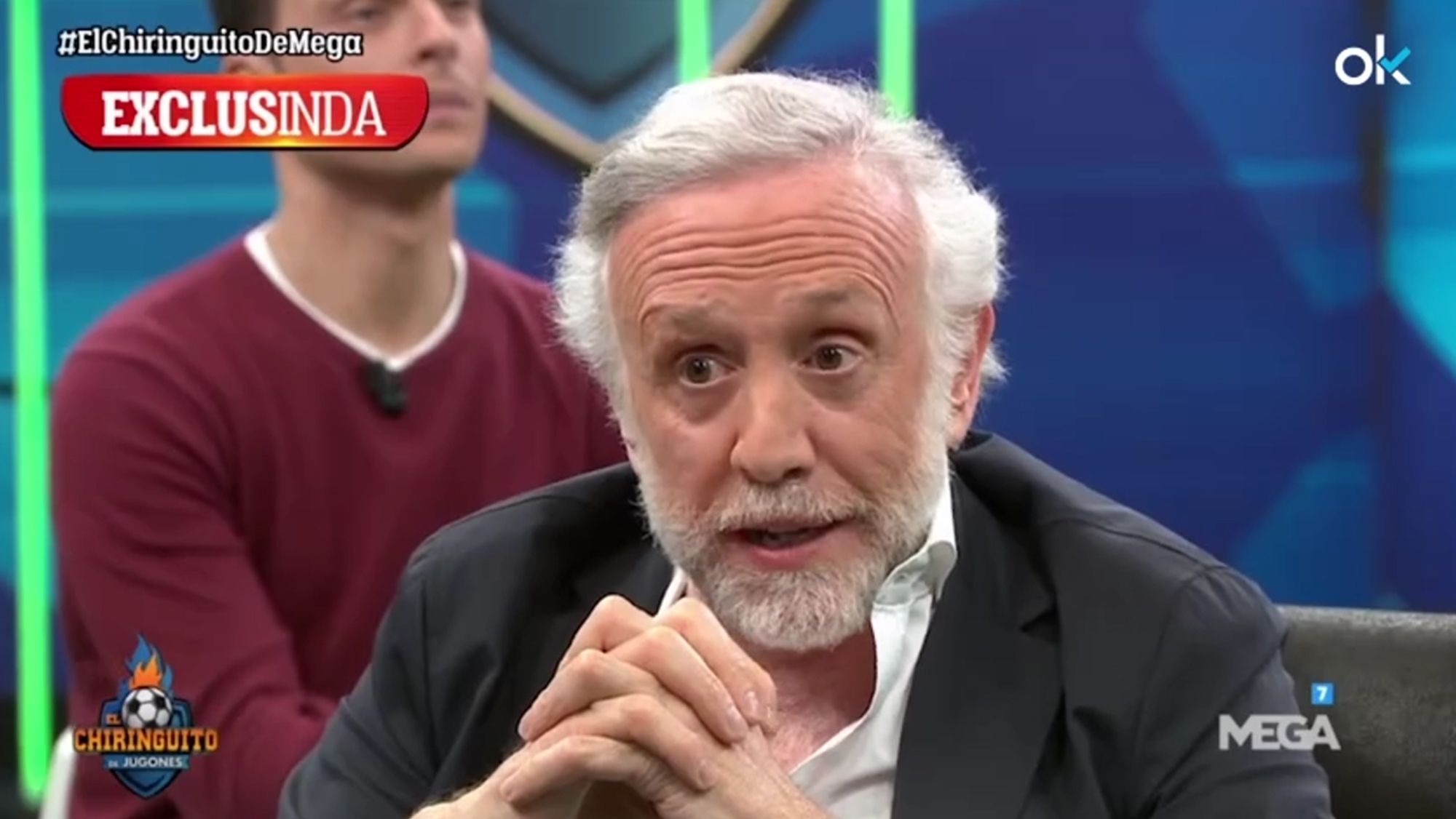 Eduardo Inda durante un programa en El Chiringuito.