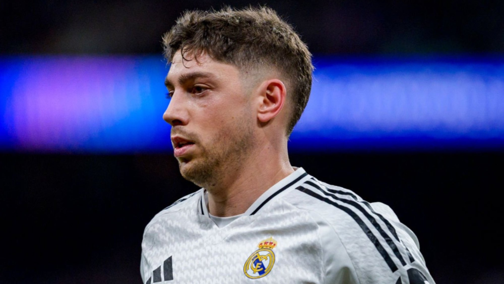 Fede Valverde en el Real Madrid-Atlético de Madrid de Champions League Fede Valverde en el Real Madrid-Atlético de Madrid de Champions League