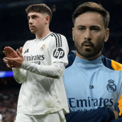 Davide Ancelotti se sinceró con Fede Valverde nada más terminar el partido
