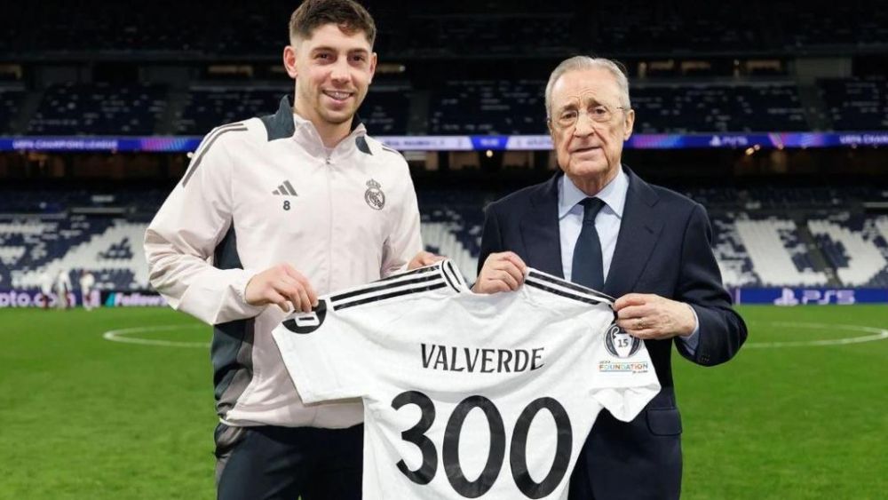 Fede Valverde, 300 partidos con el Real Madrid