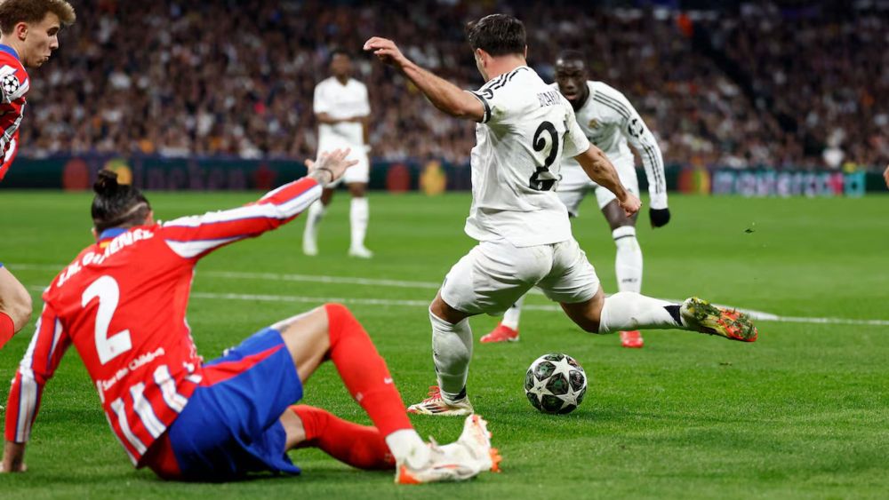 Brahim Díaz marcó el gol de la victoria ante el Atlético en la ida de los octavos de final de la Liga de Campeones. Brahim Díaz marcó el gol de la victoria ante el Atlético en la ida de los octavos de final de la Liga de Campeones.