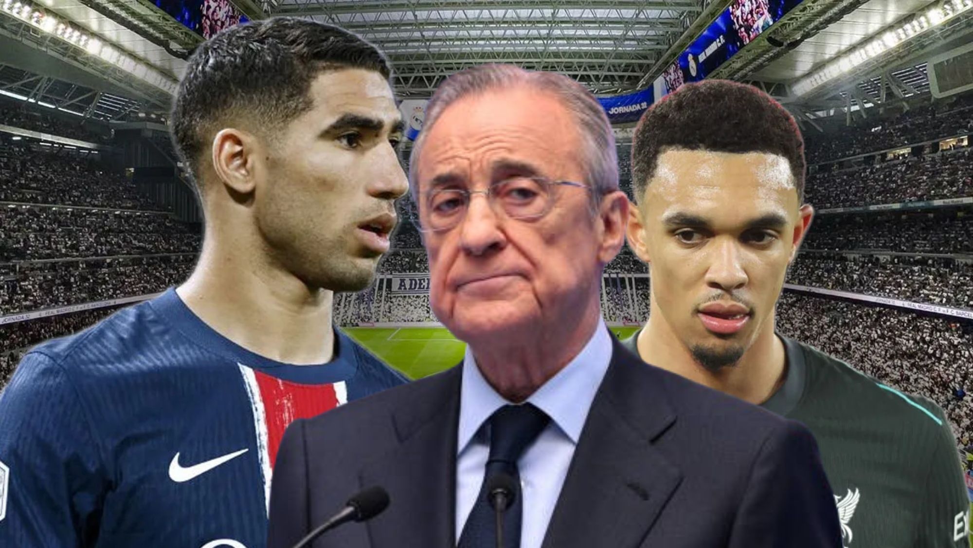 Ni Arnold ni Achraf, el Real Madrid cree que ya tiene al mejor lateral del mundo. Ni Arnold ni Achraf, el Real Madrid cree que ya tiene al mejor lateral del mundo.