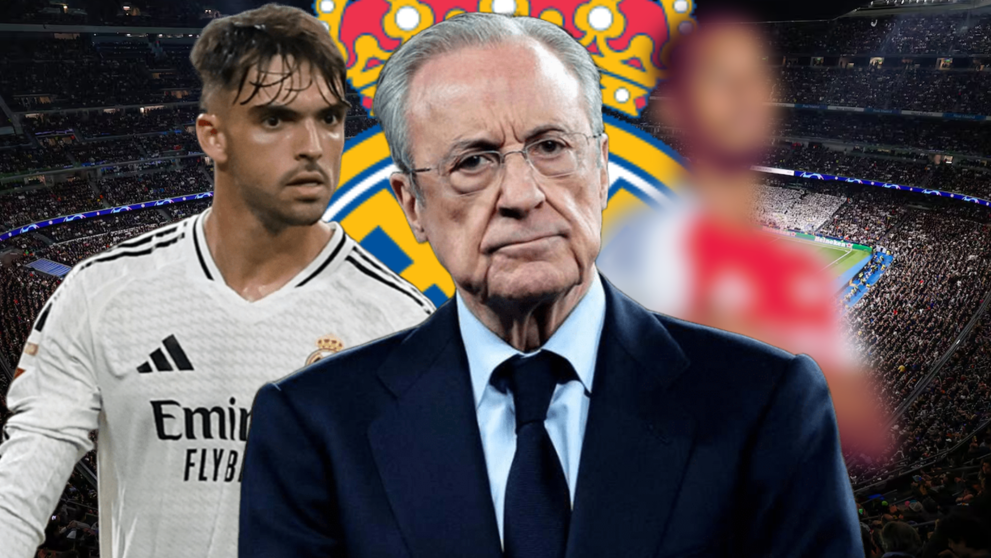 Florentino Pérez maneja varios nombres para reforzar la defensa del Real Madrid