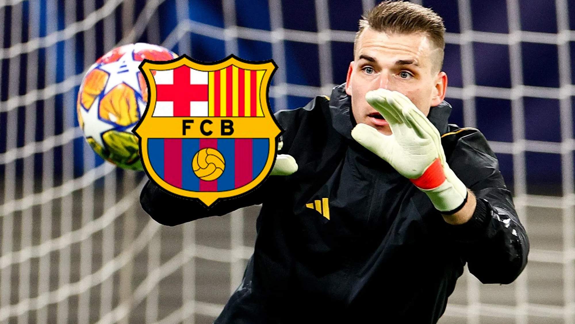 Lunin escudo FCB