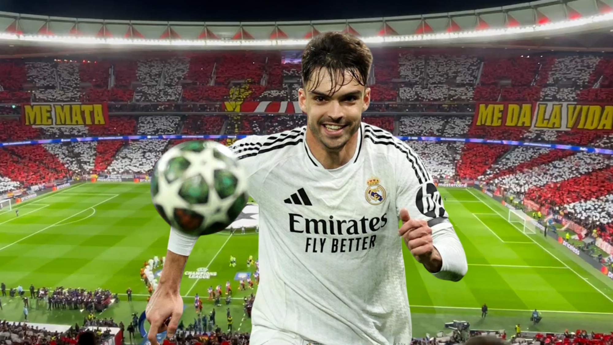 Asencio batió un récord en Champions