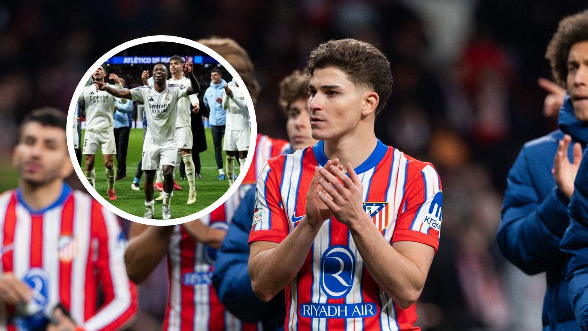 Julián Álvarez responde al Real Madrid tras su polémico penalti: “Quiero…” Julián Álvarez responde al Real Madrid tras su polémico penalti: “Quiero…”