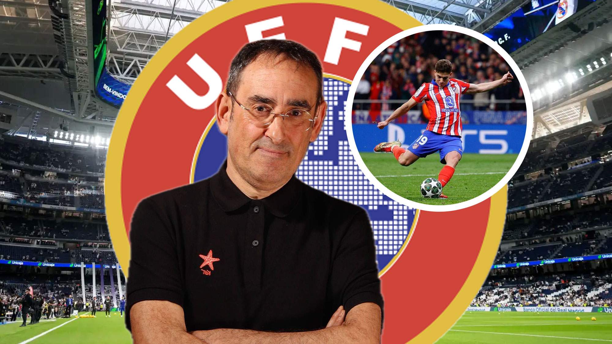 Iturralde monta el pollo, denuncia a la UEFA tras el comunicado del penalti de Julián Iturralde monta el pollo, denuncia a la UEFA tras el comunicado del penalti de Julián