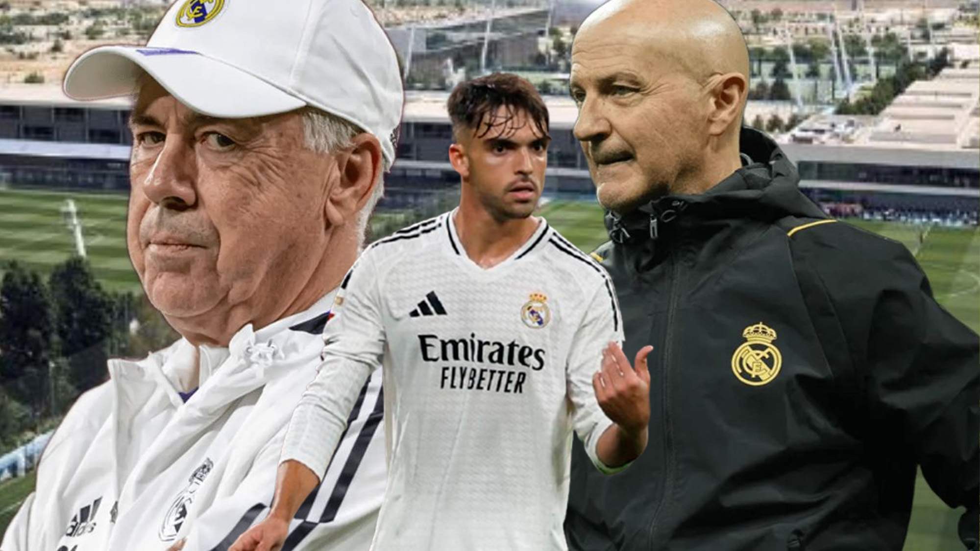 Pintus, Ancelotti y Asencio
