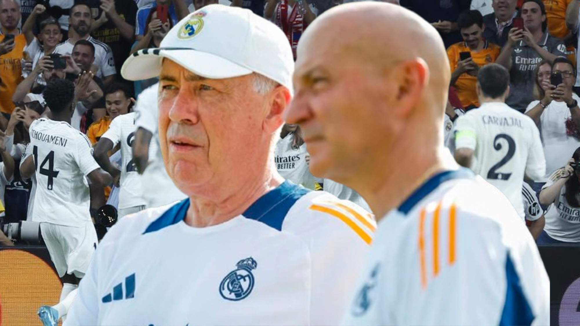 Ancelotti y Pintus