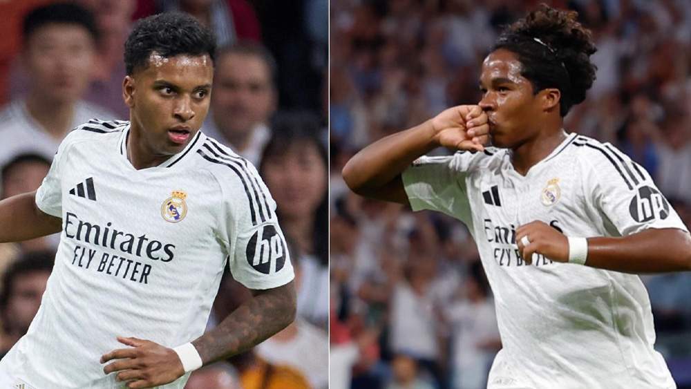 Rodrygo y Endrick