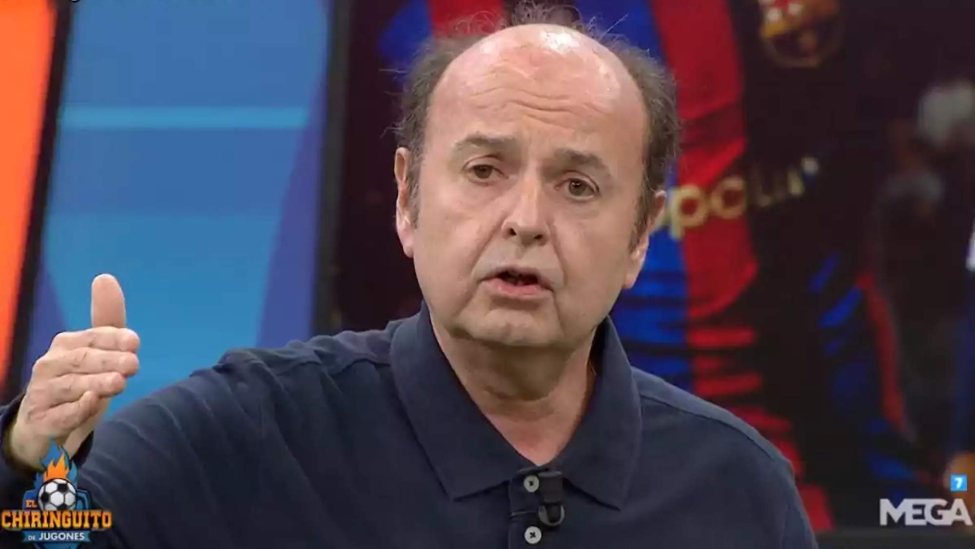 Juanma Rodríguez ha reaccionado a la victoria del Real Madrid contra el Barça de una manera peculiar. Juanma Rodríguez ha reaccionado a la victoria del Real Madrid contra el Barça de una manera peculiar.