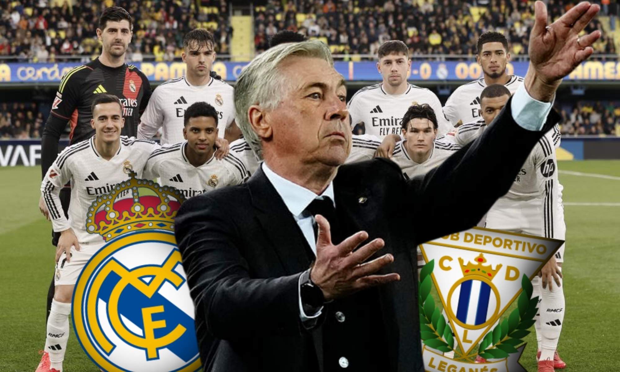 Carlo Ancelotti apuesta por las rotaciones de algunos jugadores tras el 'parón' de selecciones para jugar contra el Leganés esta noche.