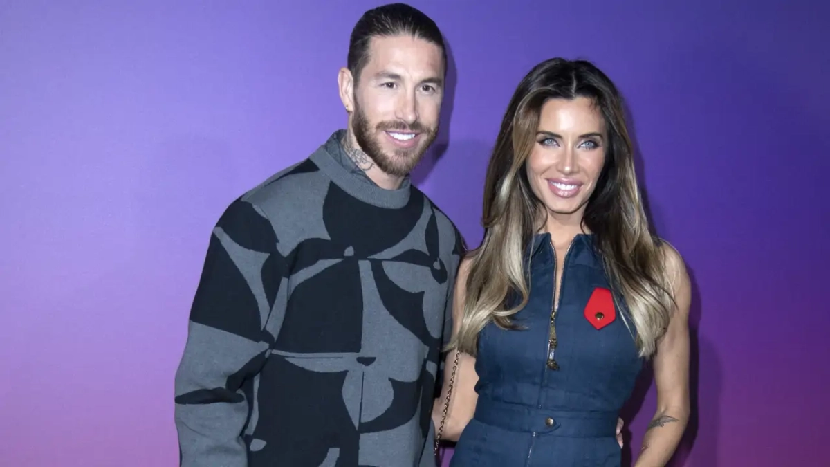 Sergio Ramos junto a Pilar Rubio
