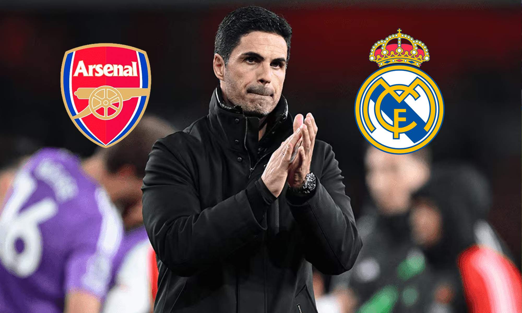 Arteta. Arsenal vs Real Madrid