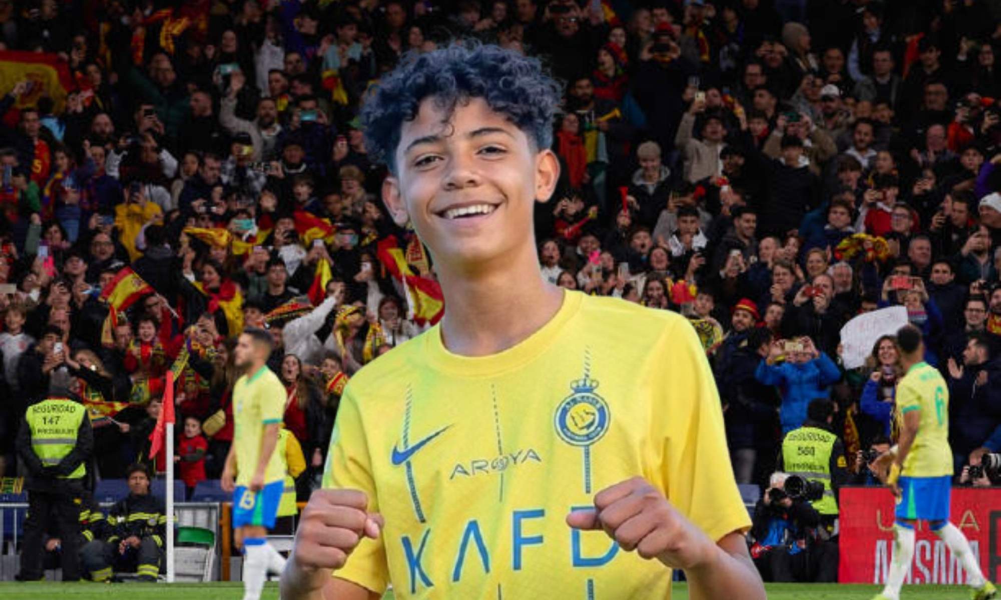 El hijo de Cristiano podría volver pronto a Madrid.  El hijo de Cristiano podría volver pronto a Madrid.