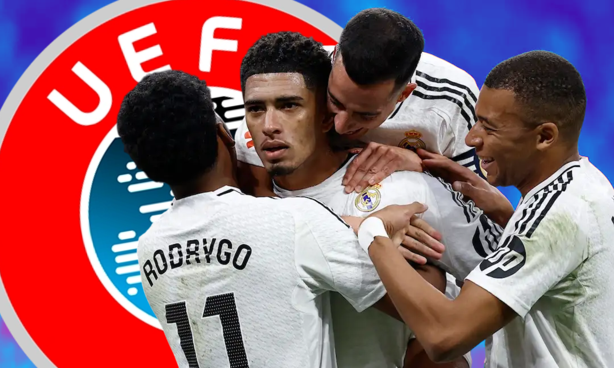 UEFA presenta su particular alineación del Real Madrid para el choque contra el Arsenal